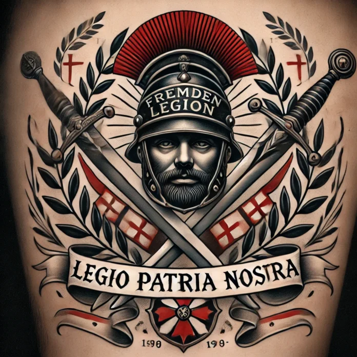 Fremdenlegion Tattoo Bedeutung, Stil und Designideen enthüllt Fremdenlegion Tattoo Bedeutung, Stil und Designideen enthüllt