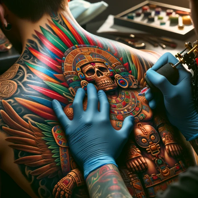 Maya Tattoo – Bedeutung und Erklärung – Tattoo & Piercing Szene DALL·E