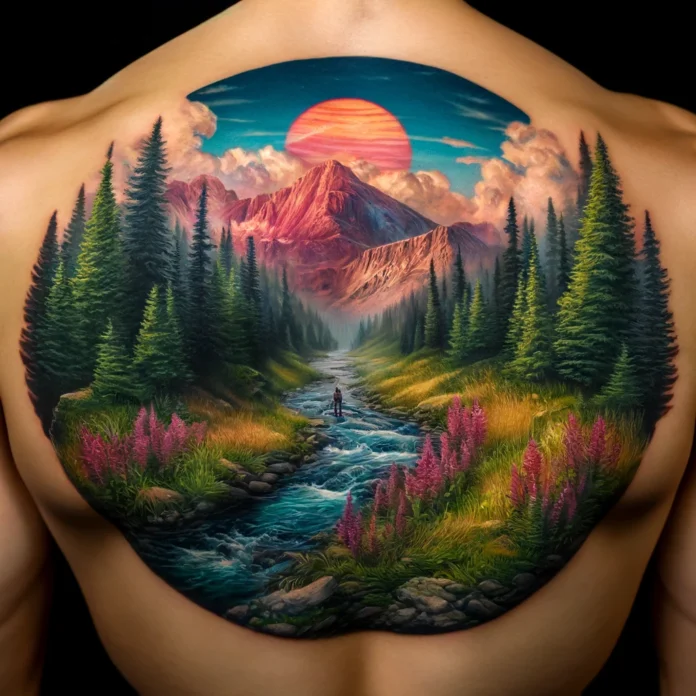 Natur Tattoo – Bedeutung, Erklärung & Leserfragen DALL·E