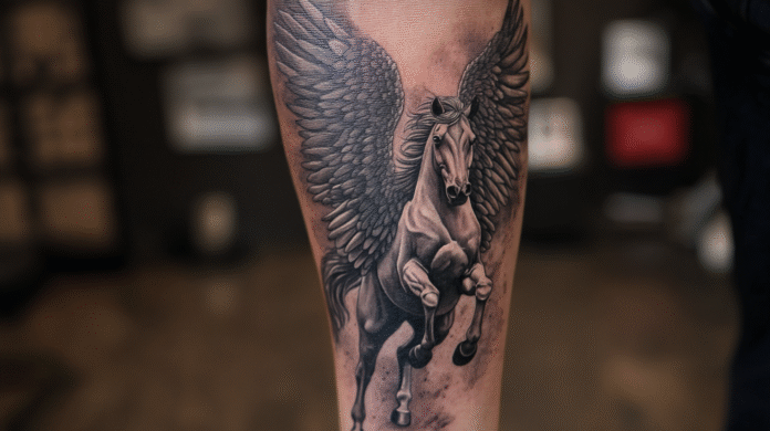 Pegasos Tattoo - Bedeutung, Designs & Farben Mystische Ideen für Dein Motiv Pegasos Tattoo - Bedeutung, Designs & Farben Mystische Ideen für Dein Motiv