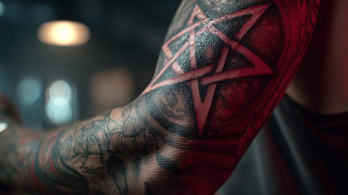 Pentagramm Tattoo - Bedeutung & Erklärung Spirituelle Symbolik, Farben & Design-Ideen Pentagramm Tattoo - Bedeutung & Erklärung Spirituelle Symbolik, Farben & Design-Ideen