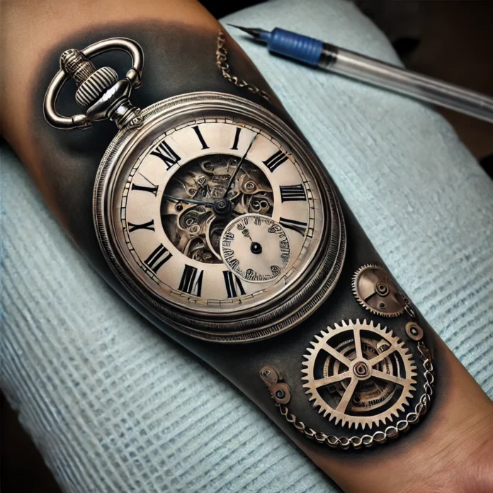 Uhr-Tattoo Inspiration Exklusive Design-Ideen, Tattoo-Stile und farbenfrohe Motive im Überblick
