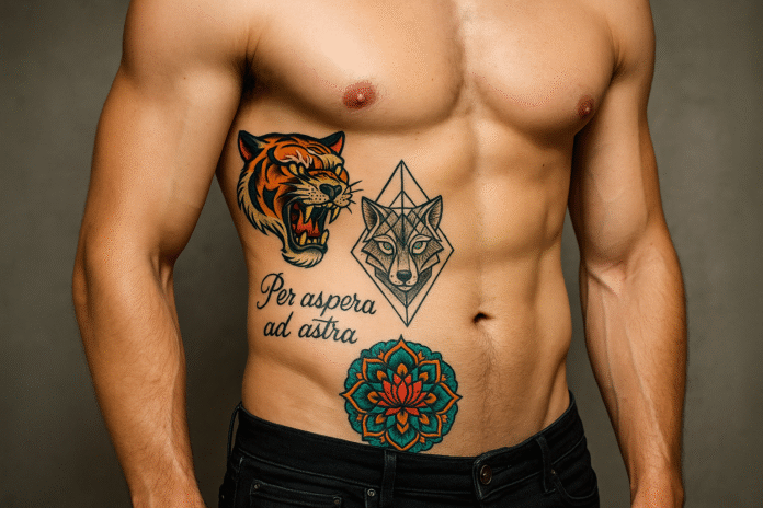 Die besten Rippen Tattoos für Männer – Inspirationen, Motiv‑Tipps & Farbtrends