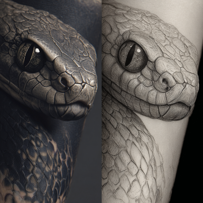 Schlangen Tattoo Vorlage - Die schönsten Ideen & Motive für dein nächstes Tattoo Schlangen Tattoo Vorlage - Die schönsten Ideen & Motive für dein nächstes Tattoo