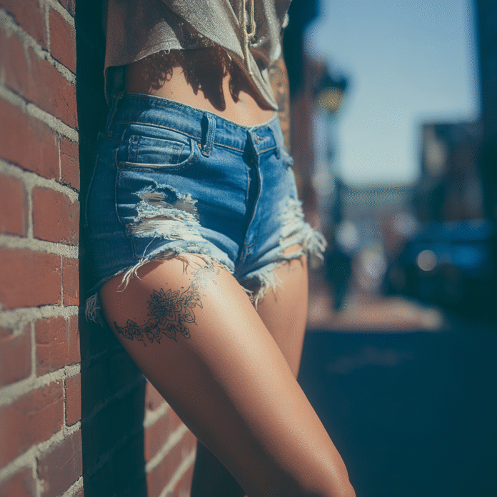 Dezente Oberschenkel Tattoos für Frauen - 10 stilvolle Motiv-Ideen im Überblick (2) Dezente Oberschenkel Tattoos für Frauen - 10 stilvolle Motiv-Ideen im Überblick